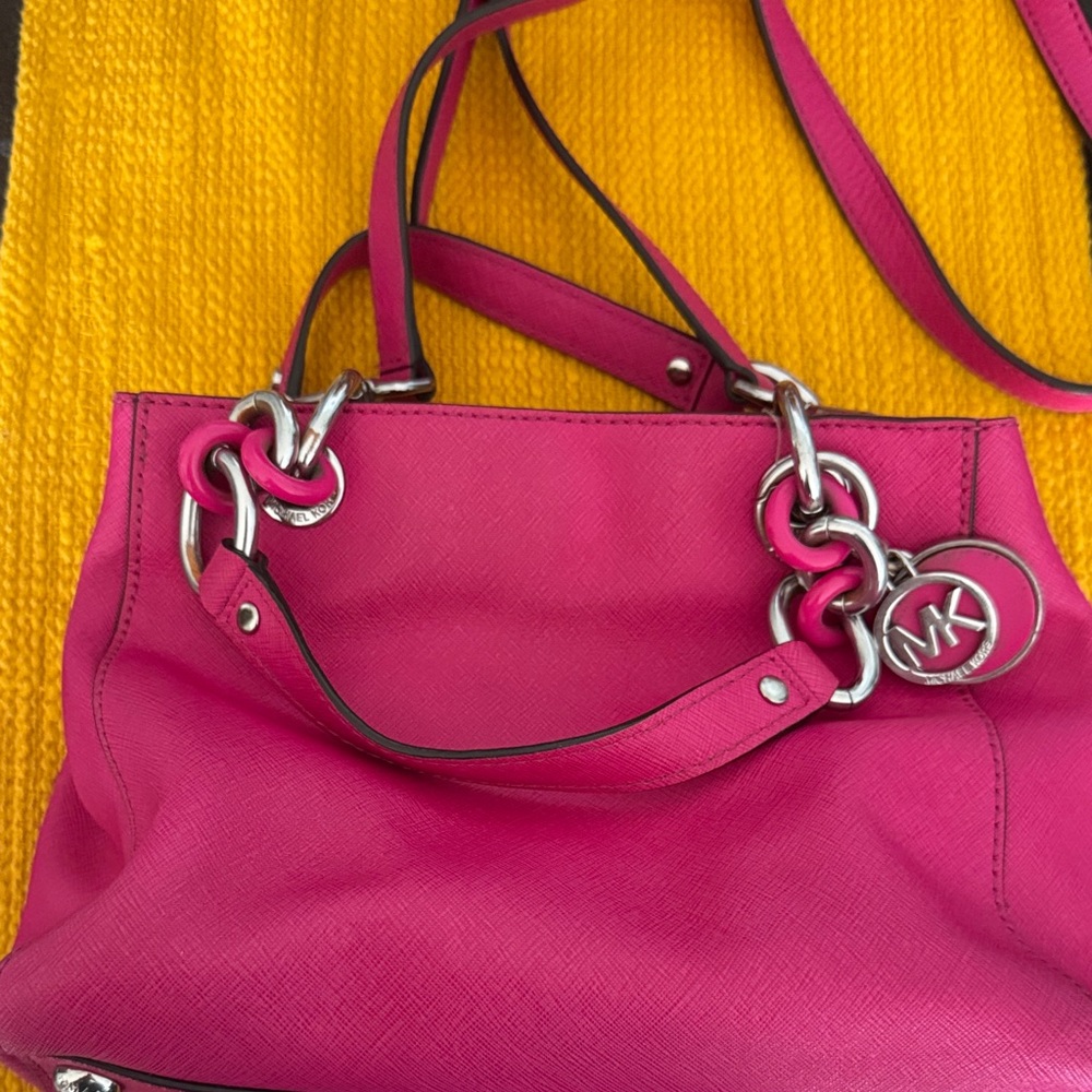 Michael Kors Fuchsia Shoulder Bag